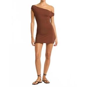 NEW BOND-EYE nixi mini dress in arabica